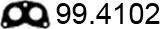 ASSO 99.4102 - Guarnizione, Tubo gas scarico www.autoricambit.com