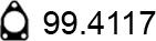 ASSO 99.4117 - Guarnizione, Tubo gas scarico www.autoricambit.com