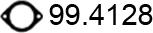 ASSO 99.4128 - Guarnizione, Tubo gas scarico www.autoricambit.com