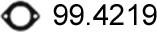 ASSO 99.4219 - Guarnizione, Tubo gas scarico www.autoricambit.com