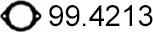 ASSO 99.4213 - Guarnizione, Tubo gas scarico www.autoricambit.com