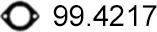 ASSO 99.4217 - Guarnizione, Tubo gas scarico www.autoricambit.com