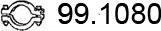 ASSO 99.1080 - Connettore tubi, Imp. gas scarico www.autoricambit.com
