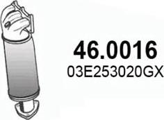 ASSO 46.0016 - Catalizzatore www.autoricambit.com