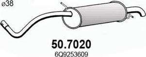 ASSO 50.7020 - Silenziatore posteriore www.autoricambit.com