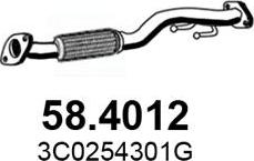 ASSO 58.4012 - Tubo gas scarico www.autoricambit.com