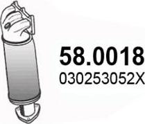 ASSO 58.0018 - Catalizzatore www.autoricambit.com