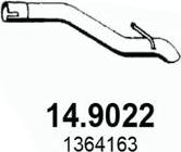 ASSO 14.9022 - Tubo gas scarico www.autoricambit.com