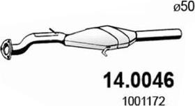 ASSO 14.0046 - Catalizzatore www.autoricambit.com