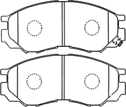 Spidan 32165 - Kit pastiglie freno, Freno a disco www.autoricambit.com