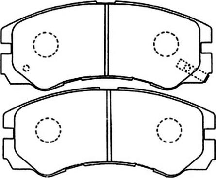 BOSCH 0 986 TB2 235 - Kit pastiglie freno, Freno a disco www.autoricambit.com