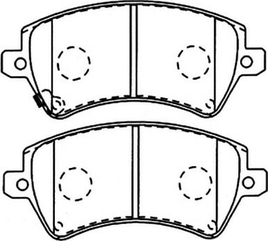 VEMA 835740 - Kit pastiglie freno, Freno a disco www.autoricambit.com