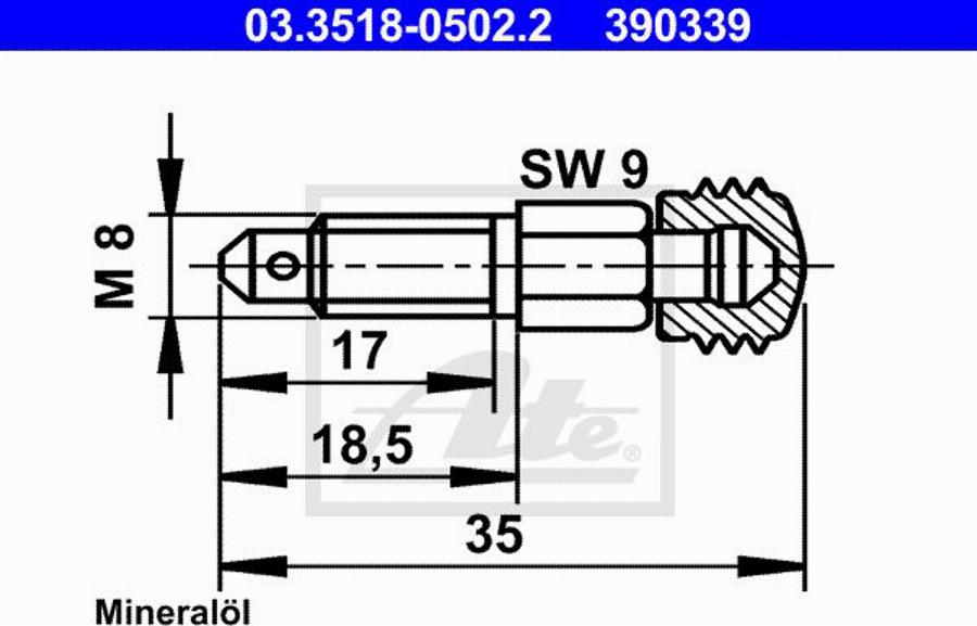 ATE 11.9601-2604.2 - Pinza freno www.autoricambit.com