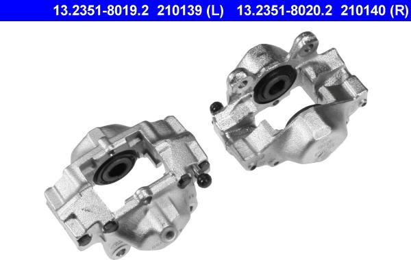 ATE 13.2351-8019.2 - Pinza freno www.autoricambit.com