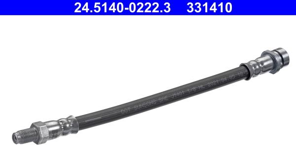 ATE 24.5140-0222.3 - Flessibile del freno www.autoricambit.com