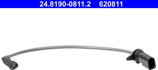 ATE 24.8190-0811.2 - Contatto segnalazione, Usura past. freno/mat. d'attrito www.autoricambit.com