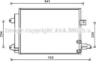 Ava Quality Cooling AI5367D - Condensatore, Climatizzatore www.autoricambit.com