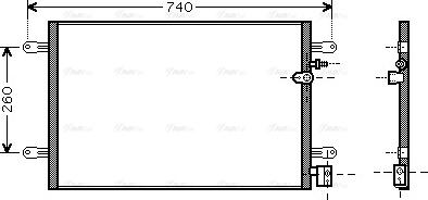 Ava Quality Cooling AI 5237 - Condensatore, Climatizzatore www.autoricambit.com