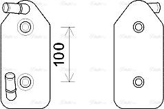 Ava Quality Cooling AI3356 - Radiatore olio, Cambio automatico www.autoricambit.com