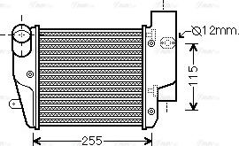 Ava Quality Cooling AIA4302 - Intercooler www.autoricambit.com