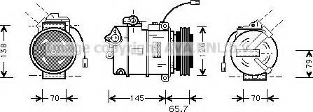 Ava Quality Cooling AI K151 - Compressore, Climatizzatore www.autoricambit.com