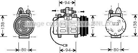 Ava Quality Cooling AI K180 - Compressore, Climatizzatore www.autoricambit.com