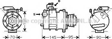 Ava Quality Cooling AI K267 - Compressore, Climatizzatore www.autoricambit.com