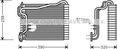 Ava Quality Cooling AI V146 - Evaporatore, Climatizzatore www.autoricambit.com