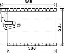Ava Quality Cooling AIV327 - Evaporatore, Climatizzatore www.autoricambit.com