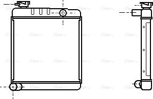 Ava Quality Cooling AU 2001 - Radiatore, Raffreddamento motore www.autoricambit.com