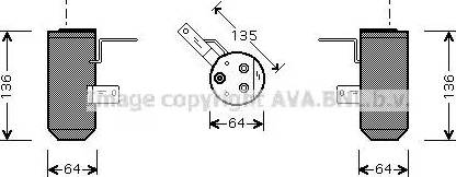 Ava Quality Cooling AU D160 - Essiccatore, Climatizzatore www.autoricambit.com