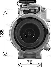 Ava Quality Cooling BWAK619 - Compressore, Climatizzatore www.autoricambit.com