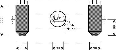 Ava Quality Cooling BW D219 - Essiccatore, Climatizzatore www.autoricambit.com