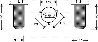 Ava Quality Cooling BW D221 - Essiccatore, Climatizzatore www.autoricambit.com