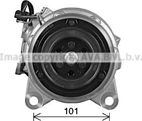 Ava Quality Cooling BWK601 - Compressore, Climatizzatore www.autoricambit.com