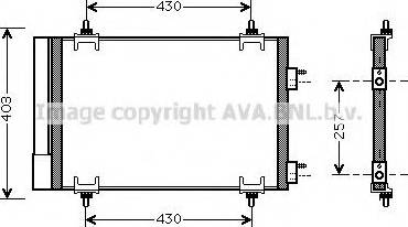 Ava Quality Cooling CN 5230 - Condensatore, Climatizzatore www.autoricambit.com