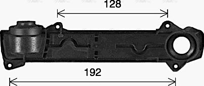 Ava Quality Cooling CN6333 - Scambiatore calore, Riscaldamento abitacolo www.autoricambit.com