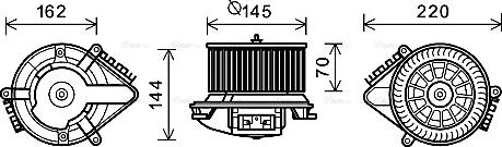 Ava Quality Cooling CN8505 - Ventilatore abitacolo www.autoricambit.com