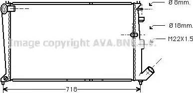 Ava Quality Cooling CN 2010 - Radiatore, Raffreddamento motore www.autoricambit.com