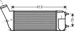 Ava Quality Cooling CNA4268 - Intercooler www.autoricambit.com