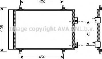 Ava Quality Cooling CNA5240 - Condensatore, Climatizzatore www.autoricambit.com