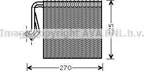 Ava Quality Cooling CN V233 - Evaporatore, Climatizzatore www.autoricambit.com