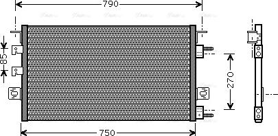 Ava Quality Cooling CR 5023 - Condensatore, Climatizzatore www.autoricambit.com