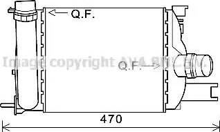 Ava Quality Cooling DA4013 - Intercooler www.autoricambit.com