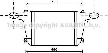 Ava Quality Cooling DN4364 - Intercooler www.autoricambit.com