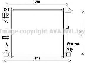 Ava Quality Cooling DN5403 - Condensatore, Climatizzatore www.autoricambit.com