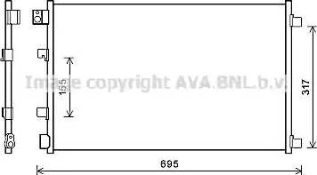 Ava Quality Cooling DN5281 - Condensatore, Climatizzatore www.autoricambit.com