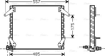 Ava Quality Cooling DN 5272 - Condensatore, Climatizzatore www.autoricambit.com