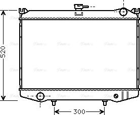 Ava Quality Cooling DN 2041 - Radiatore, Raffreddamento motore www.autoricambit.com