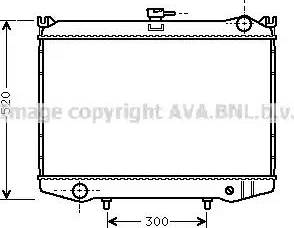 Ava Quality Cooling DN 2075 - Radiatore, Raffreddamento motore www.autoricambit.com